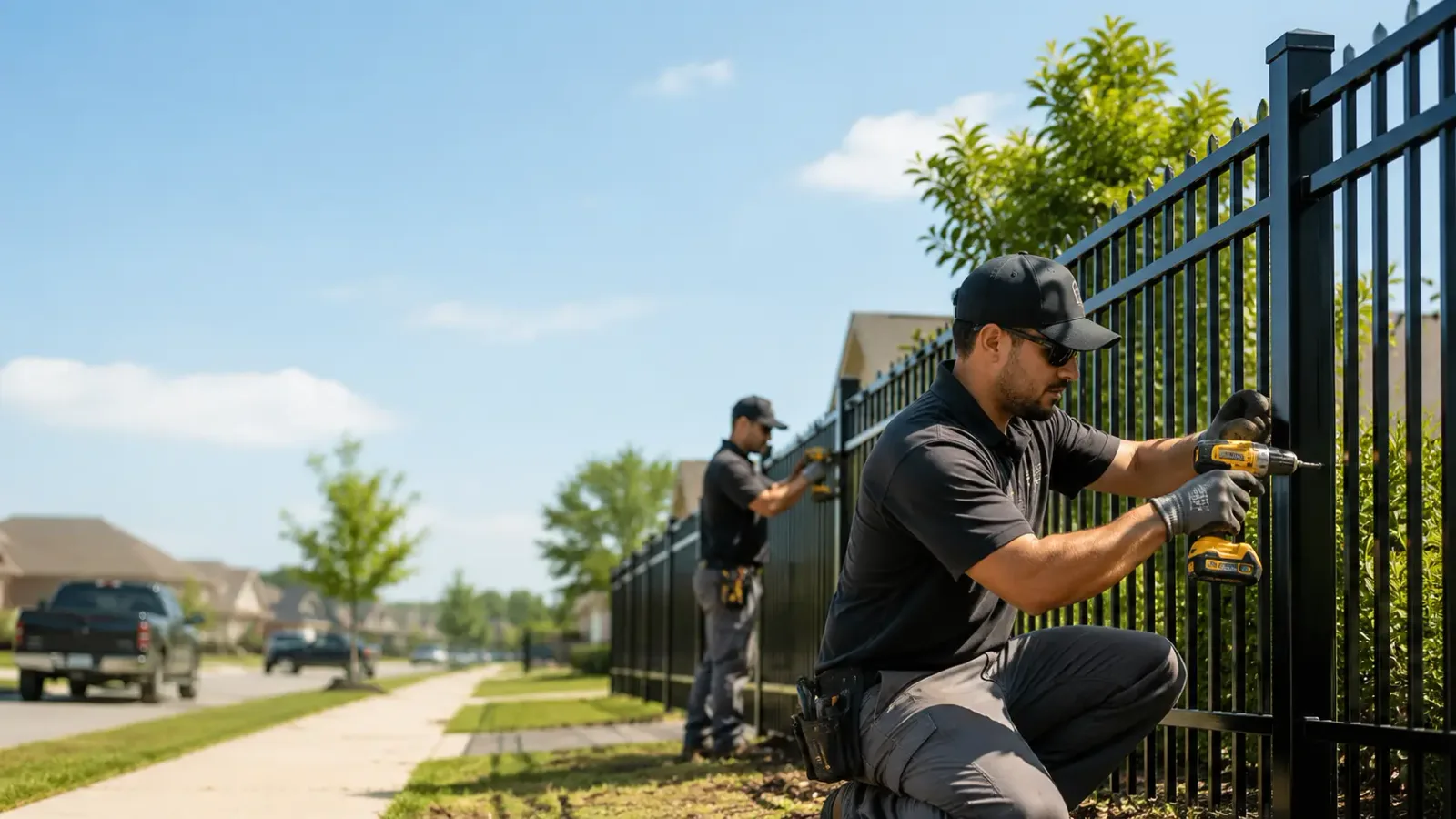 Metal Fence Installation in Perry, AR